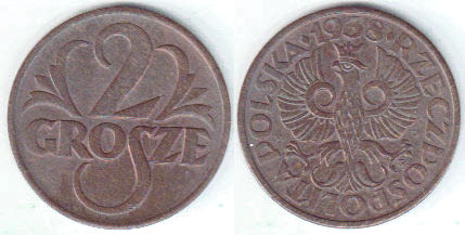 1938 Poland 2 Grosze A004073